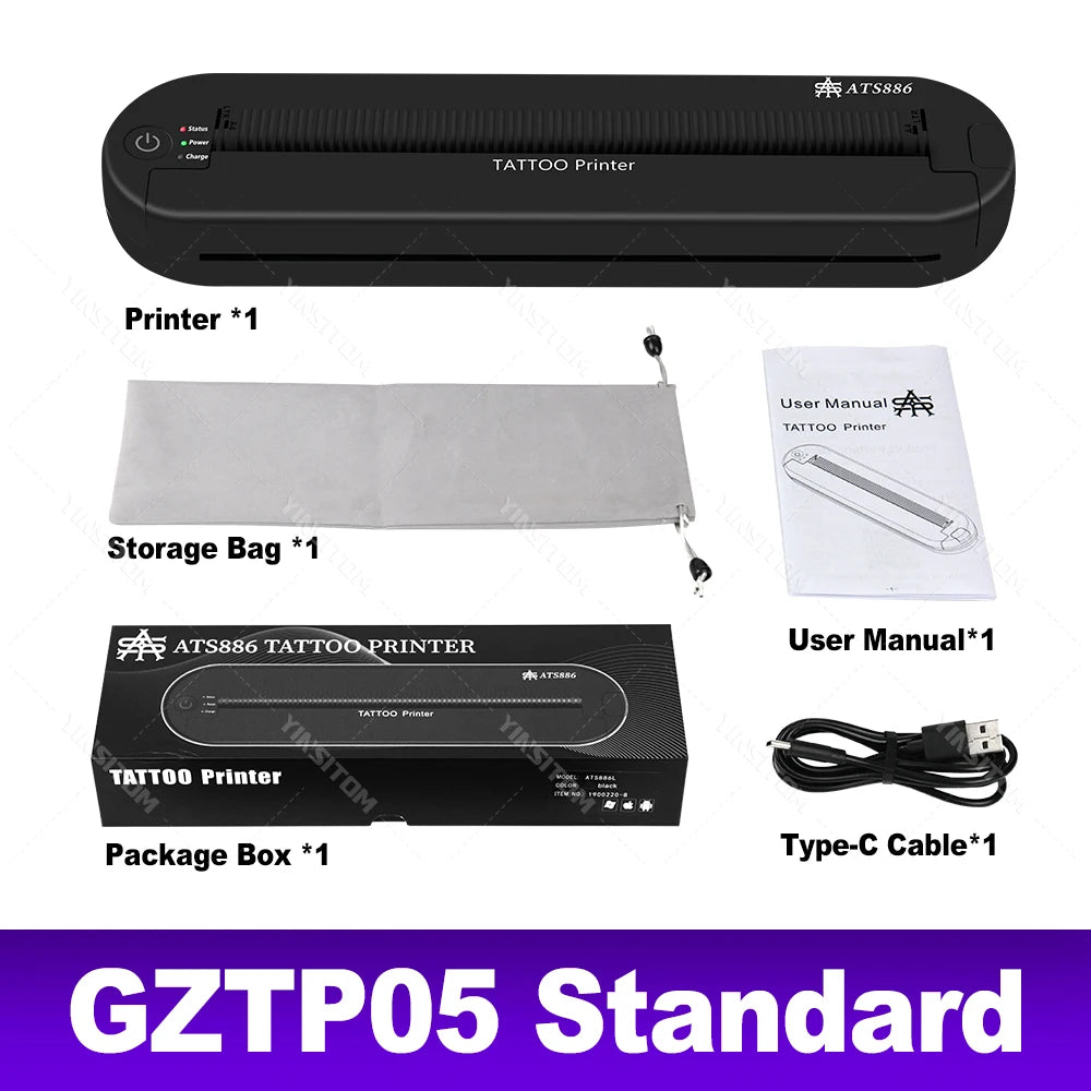 Tattoo Transfer Machine Stencils Device Copier Printer Drawing Thermal Tools For Tattoo Photos Transfer Paper Copy For beginner