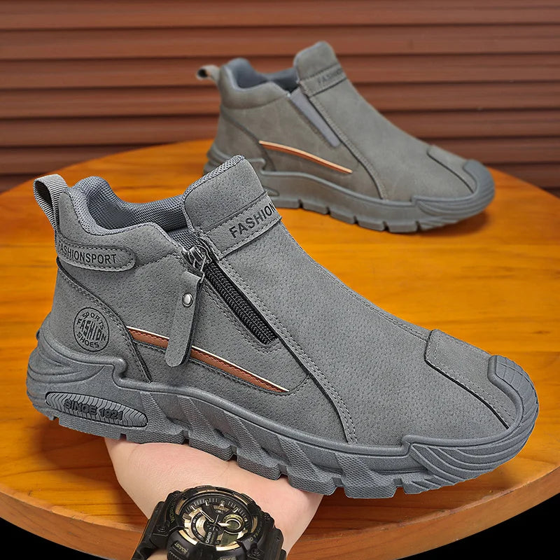 Mens Casual Outdoor Hiking Shoes Breathable Comfortable Fit