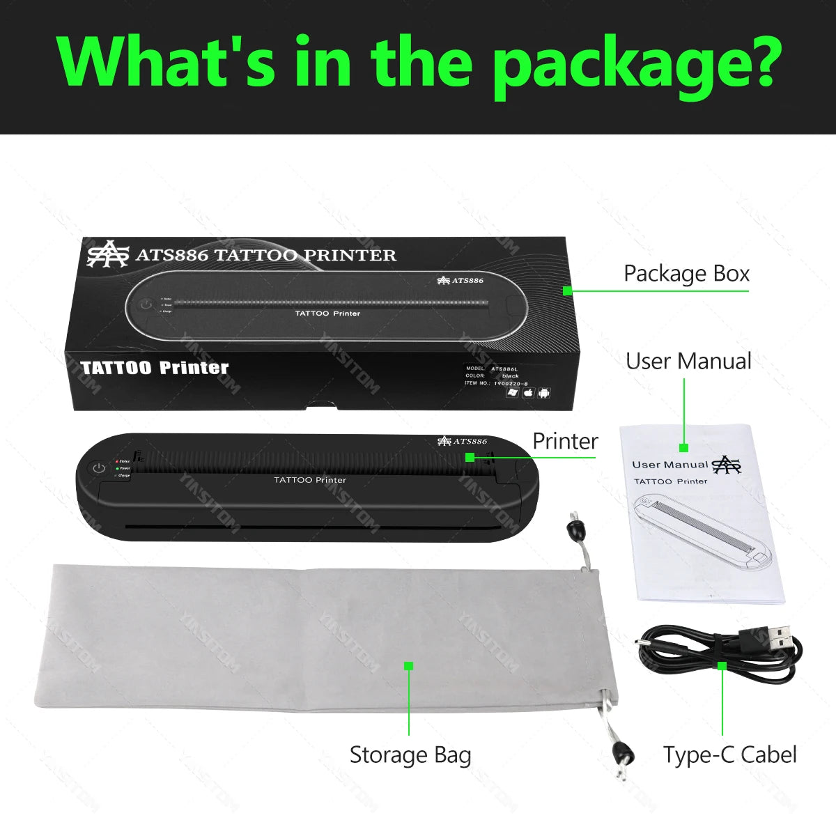 Tattoo Transfer Machine Stencils Device Copier Printer Drawing Thermal Tools For Tattoo Photos Transfer Paper Copy For beginner