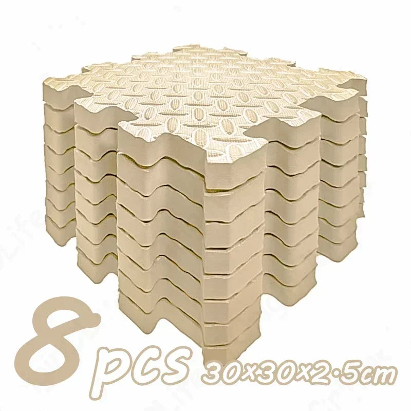 DHDHCN Nonslip Baby Crawling Play Mat Soundproof Puzzle Gym Kids