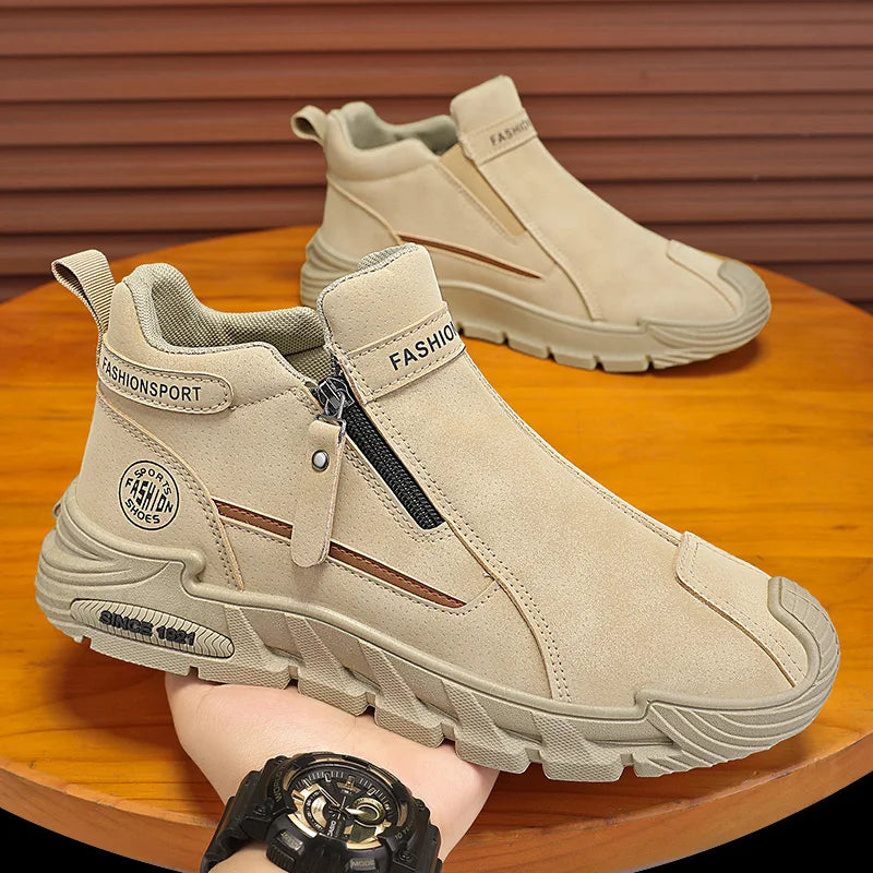 Mens Casual Outdoor Hiking Shoes Breathable Comfortable Fit