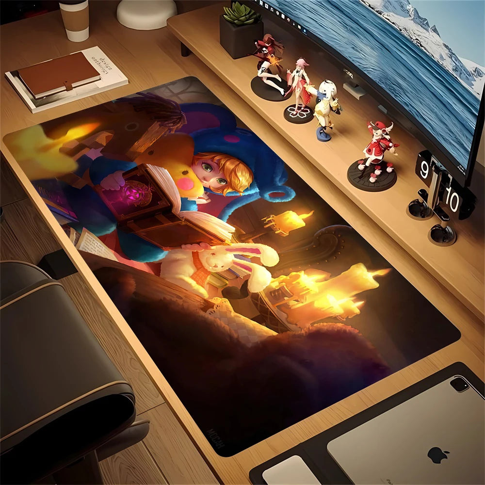 Mobile Legends Bang Bang Mouse Pad Gaming Mousepad Abstract Large 900x400mm MouseMat Gamer XXL Mause Carpet PC Lockrand Deskmat