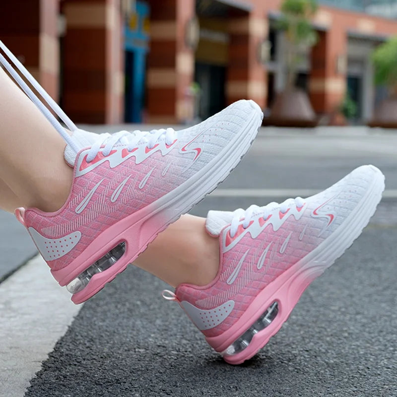 Orthopedic Women's Walking Sneakers Lightweight Air Mesh Shoes