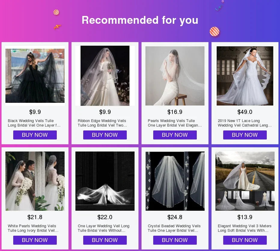 Ribbon Edge Wedding Veils Tulle Long Bridal Veil Two Layer Bridal Veil Long Bridal Party Veils Wedding Accessories Customized