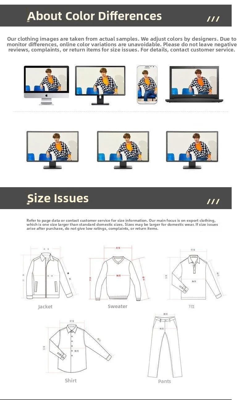 Luxury Men's Casual Flight Jacket Autumn Winter Trendy Two-Piece Set High-End Feelings Cotton Blend Polyester Fiber Long Sleeve
