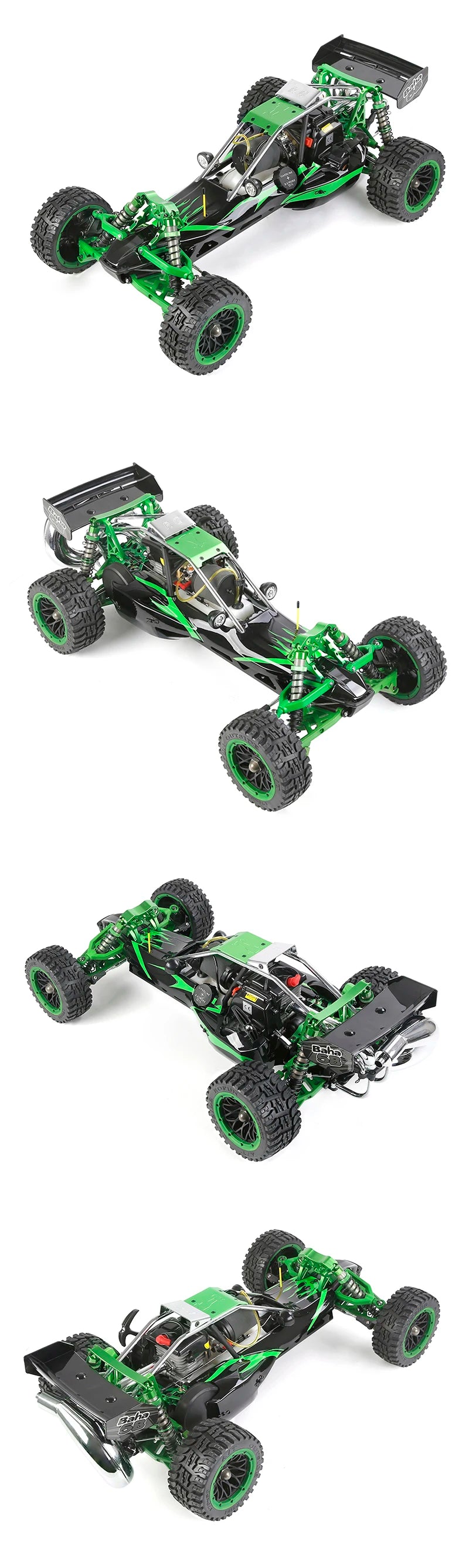 Rovan Baja Rofun Baha 5B 450AG Baha450AG 45CC 2024 Version 2WD Petrol Gas Engine Powered RC Car 1/5 Scale Remote Control Buggy