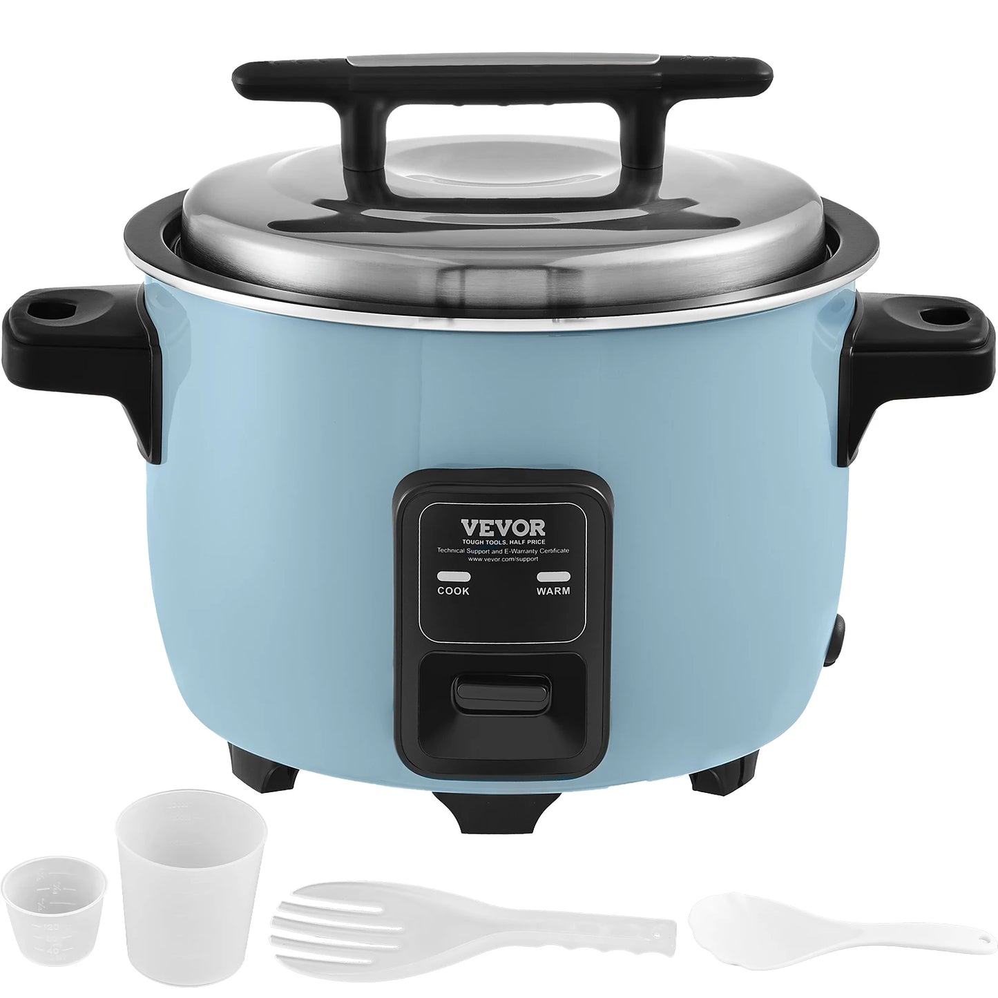 VEVOR Commercial Rice Cooker With Nonstick Aluminium Inner Pot