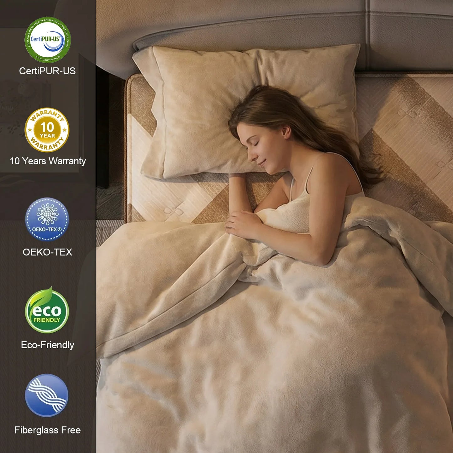 12"14" Gel Memory Foam Hybrid Pocket Spring Mattress Twin Full Queen King Bed Mattress In A Box, Medium Firm Motion Isolation