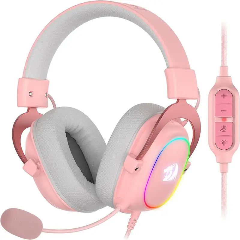 Redragon H510 Zeus-X RGB Wired Backlit Gaming Headset 7.1 Surround Sound Multi Platforms Headphone