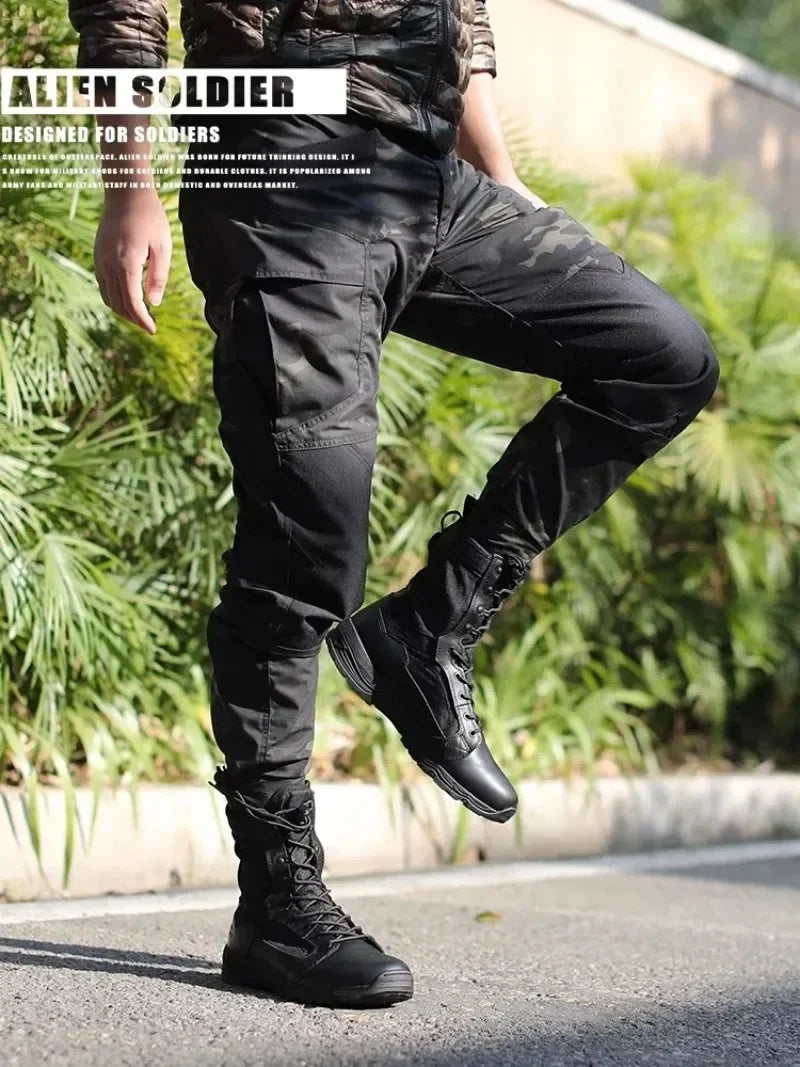 Tactical Suit Men Airsoft Hunting Clothes Paintball Military Uniform Assault Hiking Shirts Special Forces Sets Outdoor Pants