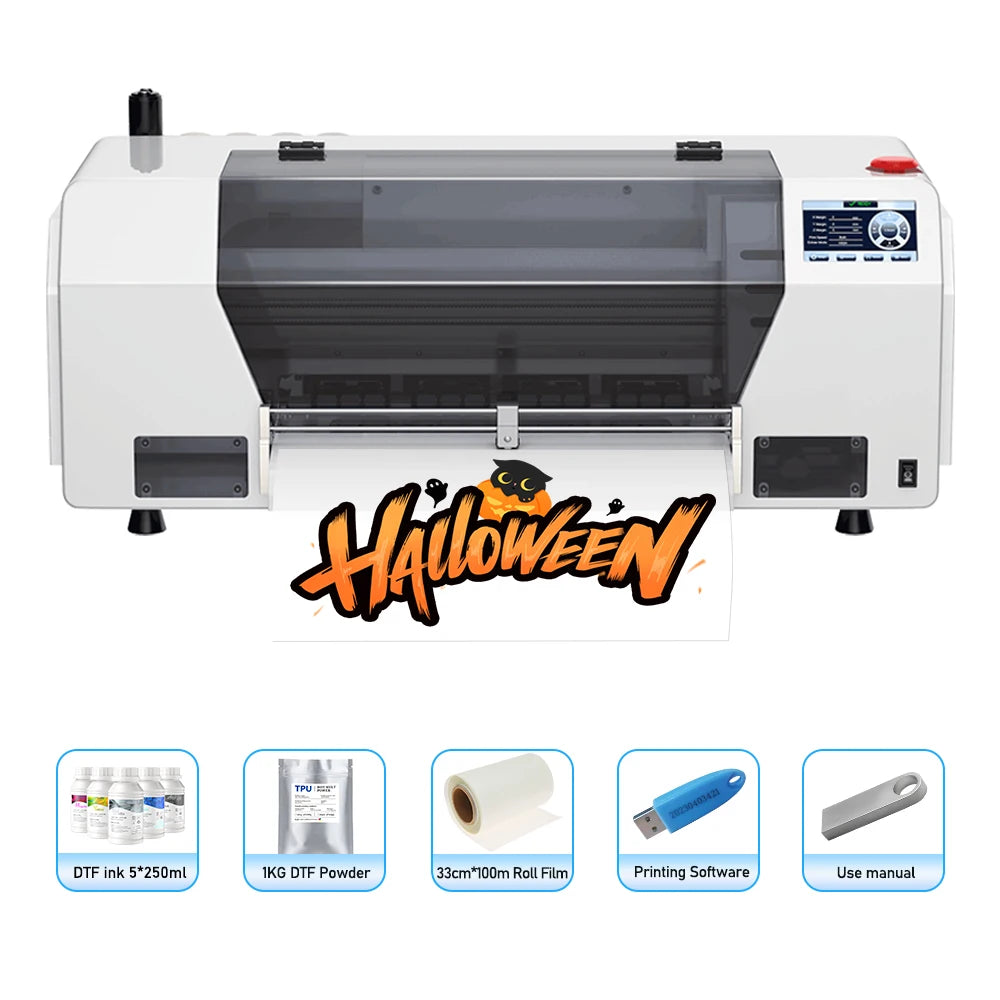 impresora A3+ DTF Printer XP600 DTF Printer A4 DTF Printer Printing Machine For T-shirt For Metal Wooden Direct Transfer Printer