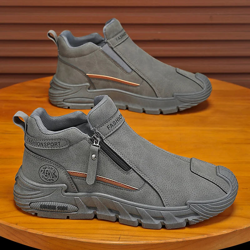 Mens Casual Outdoor Hiking Shoes Breathable Comfortable Fit
