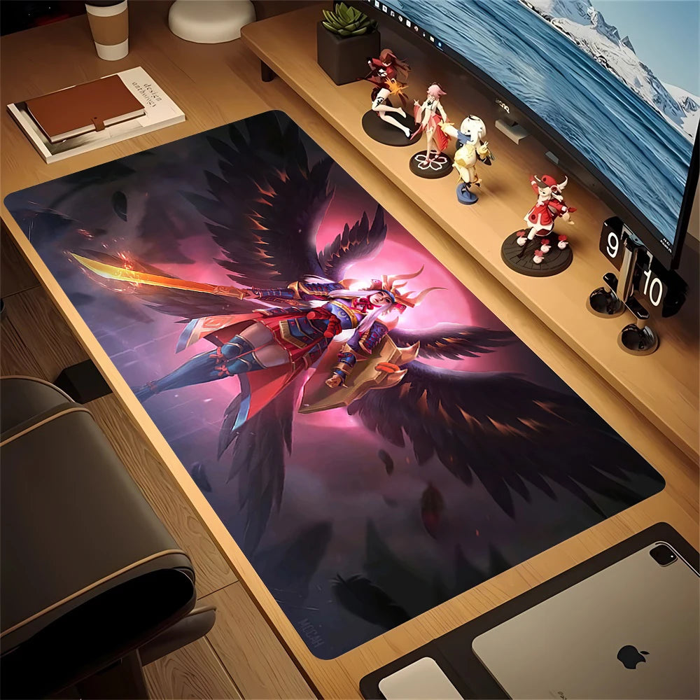 Mobile Legends Bang Bang Mouse Pad Gaming Mousepad Abstract Large 900x400mm MouseMat Gamer XXL Mause Carpet PC Lockrand Deskmat