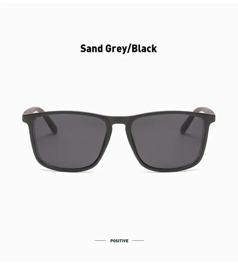 Outdoor Driving Sunglasses Popular Square Large Frame Sun Glasses Classic Polarized Glasses Men Women Fishing Glasses