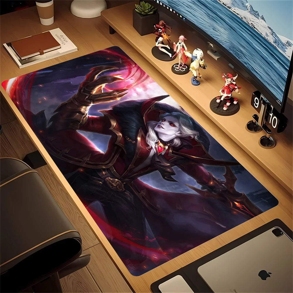 Mobile Legends Bang Bang Mouse Pad Gaming Mousepad Abstract Large 900x400mm MouseMat Gamer XXL Mause Carpet PC Lockrand Deskmat