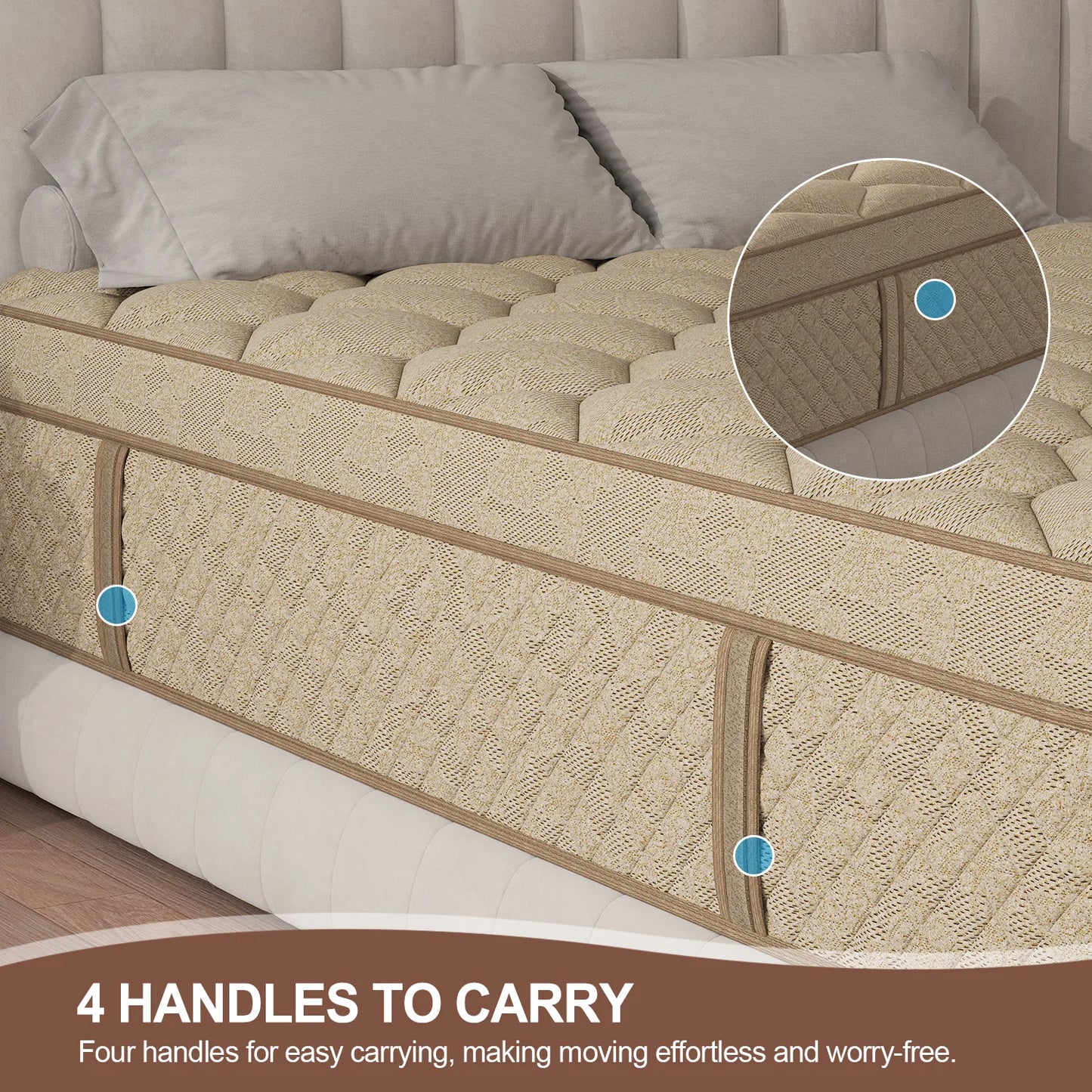 12"14" Gel Memory Foam Hybrid Pocket Spring Mattress Twin Full Queen King Bed Mattress In A Box, Medium Firm Motion Isolation