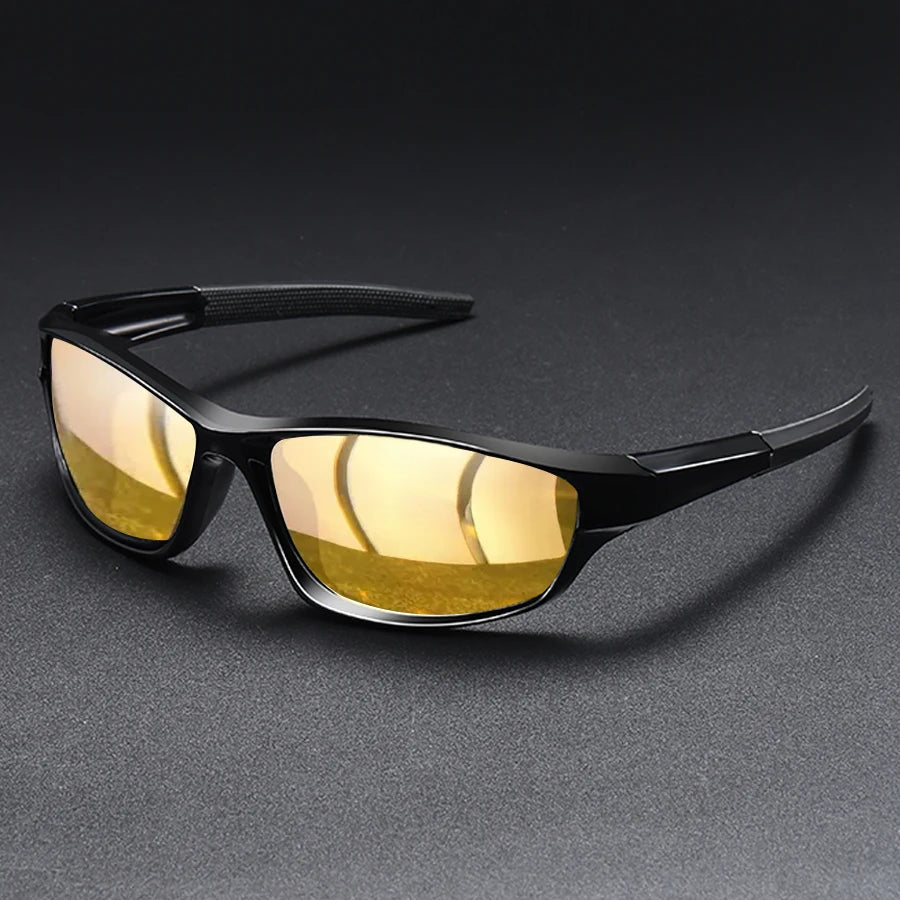 New polarized sports sunglasses driving cycling glasses outdoor night vision sunglasses leisure fishing