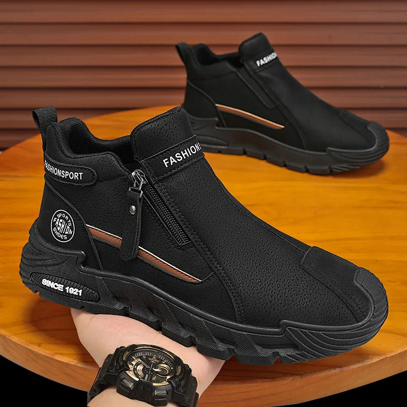 Mens Casual Outdoor Hiking Shoes Breathable Comfortable Fit