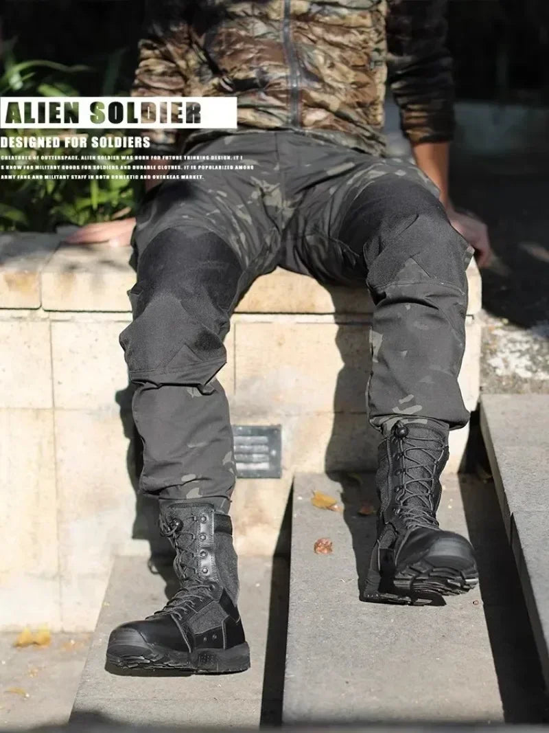 Tactical Suit Men Airsoft Hunting Clothes Paintball Military Uniform Assault Hiking Shirts Special Forces Sets Outdoor Pants