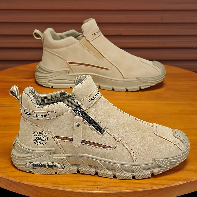 Mens Casual Outdoor Hiking Shoes Breathable Comfortable Fit