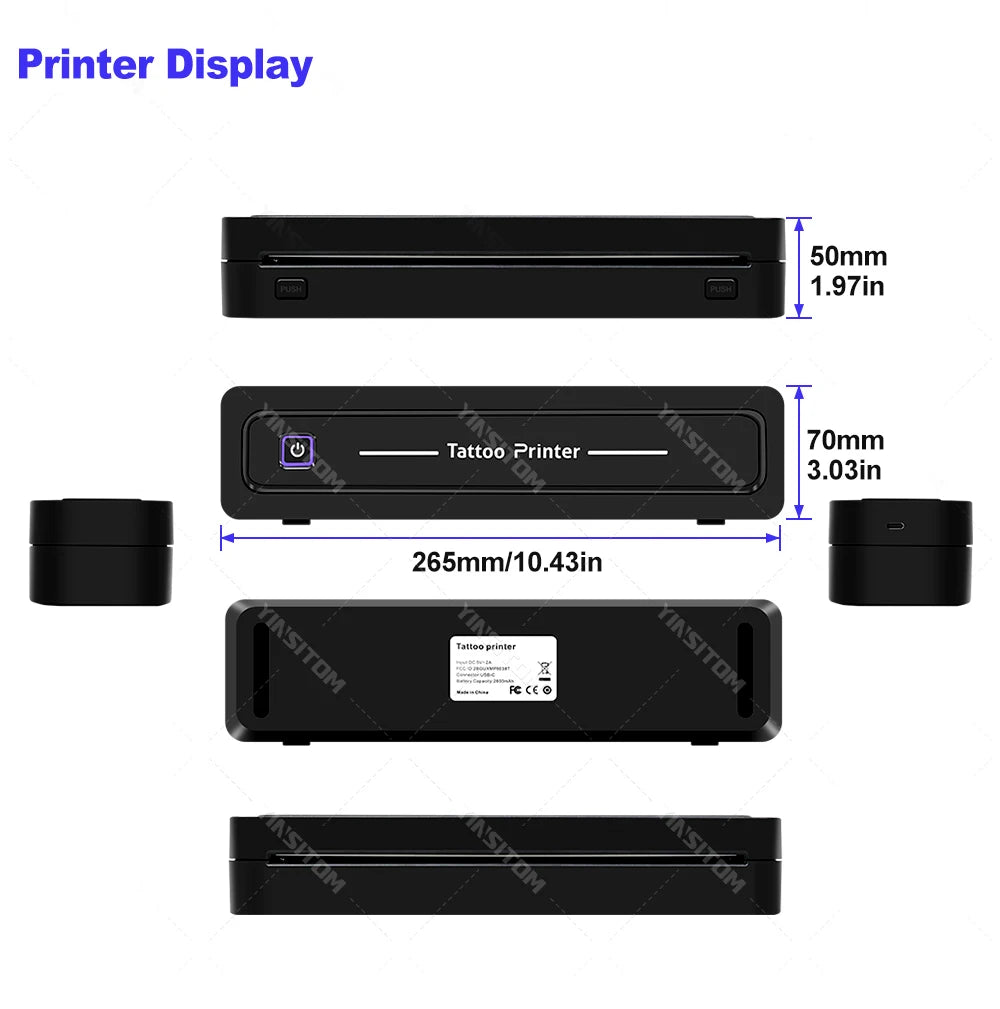 Tattoo Transfer Machine Stencils Device Copier Printer Drawing Thermal Tools For Tattoo Photos Transfer Paper Copy For beginner