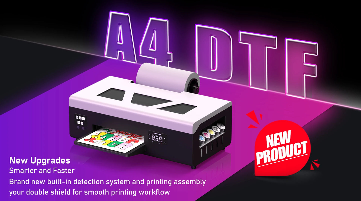 impresora A3+ DTF Printer XP600 DTF Printer A4 DTF Printer Printing Machine For T-shirt For Metal Wooden Direct Transfer Printer