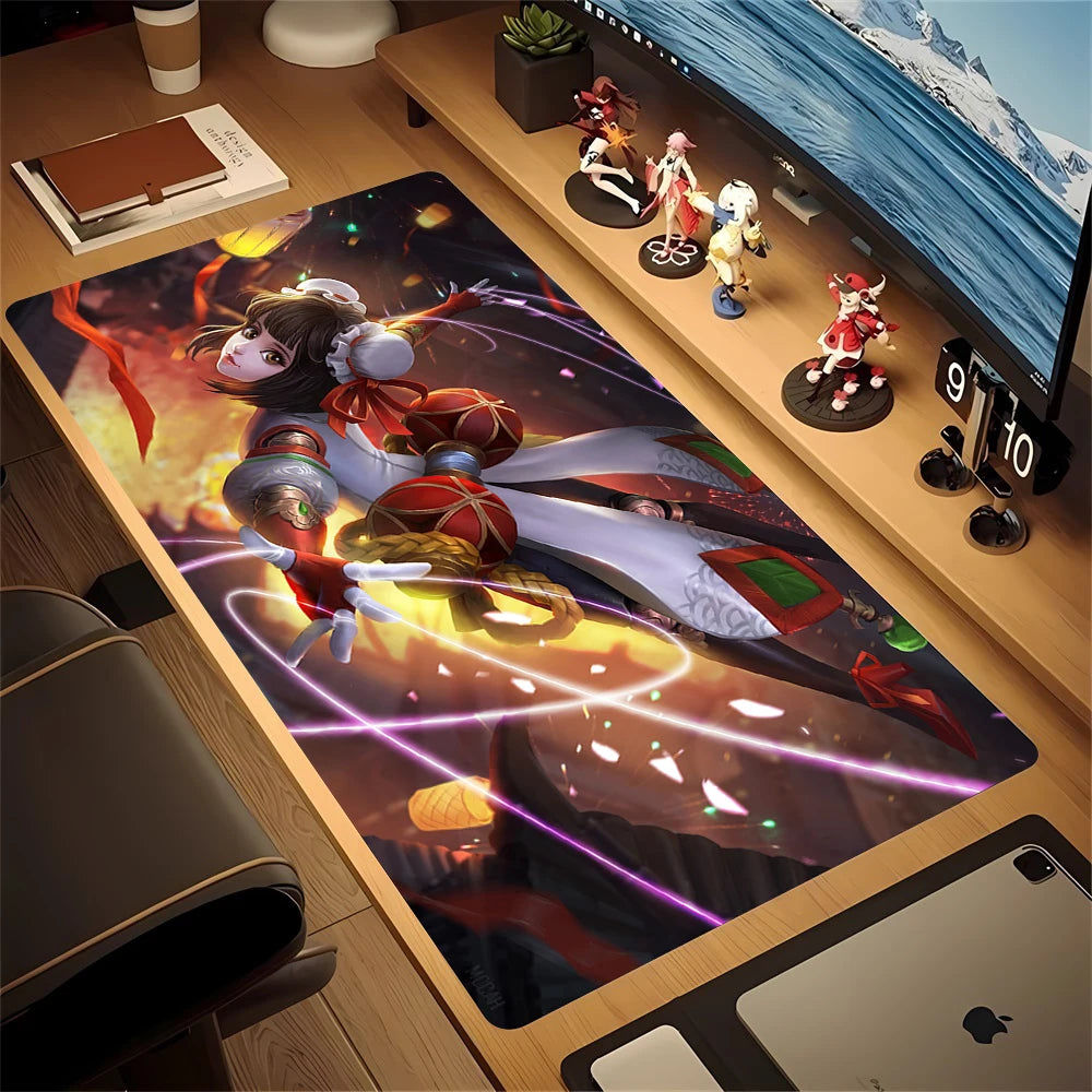 Mobile Legends Bang Bang Mouse Pad Gaming Mousepad Abstract Large 900x400mm MouseMat Gamer XXL Mause Carpet PC Lockrand Deskmat