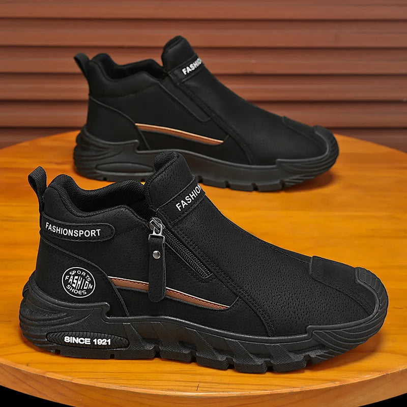 Mens Casual Outdoor Hiking Shoes Breathable Comfortable Fit